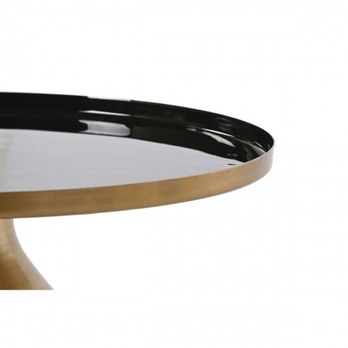 Mazs galdiņš DKD Home Decor Melns Bronza Metāls 40 x 40 x 52 cm image 3