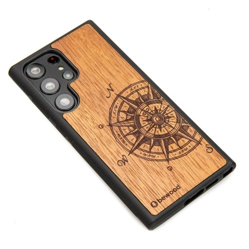 Wooden case for Samsung Galaxy S23 Ultra Bewood Traveler Merbau image 3