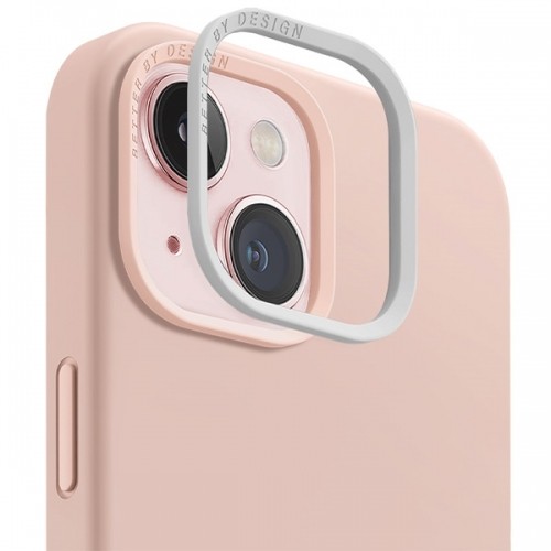 UNIQ etui Lino Hue iPhone 15 6.1" Magclick Charging różowy|blush pink image 3