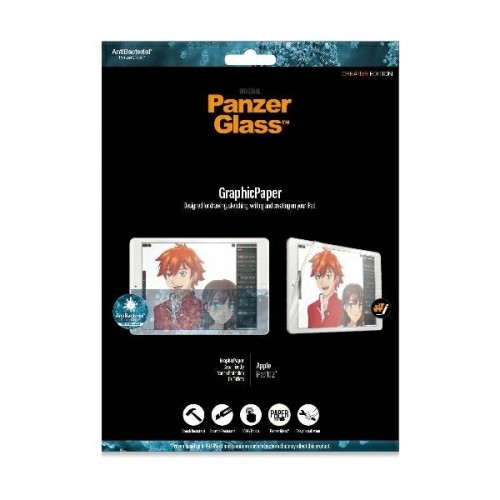 PanzerGlass GraphicPaper iPad 10.2" Anti Glare, Case Friendly, Antibacterial image 3