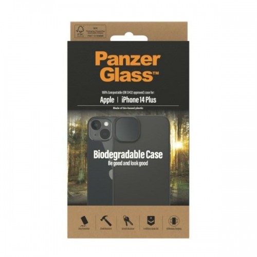 PanzerGlass Biodegradable Case iPhone 14 Plus 6,7" czarny|black 0419 image 3
