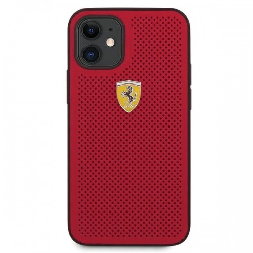 Ferrari FESPEHCP12SRE Off Track Силиконовый чехол для Apple iPhone 12 Mini Красный image 3