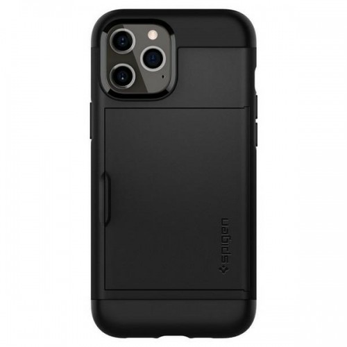 Spigen Slim Armor CS iPhone 12|12 Pro 6,1"  czarny|black ACS01707 image 3