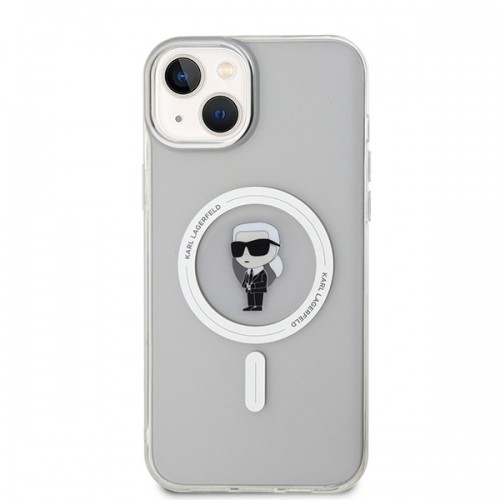 Karl Lagerfeld KLHMP15MHFCKNOT iPhone 15 Plus 6.7" transparent hardcase IML Ikonik MagSafe image 3
