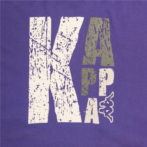 Спортивная футболка с коротким рукавом, мужская Kappa Sportswear Logo Синий image 3