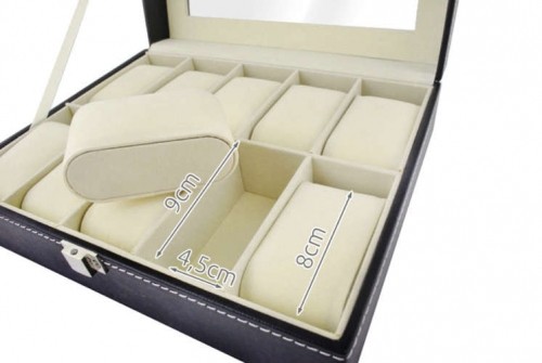 Iso Trade Watch organizer with 10 compartments (10789-0) image 3