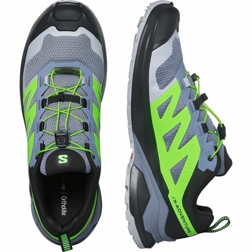 Мужские спортивные кроссовки Salomon X-Adventure Лаймовый зеленый image 3