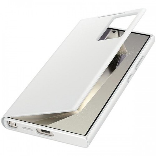 Etui Samsung EF-ZS928CWEGWW S24 Ultra S928 biały|white Smart View Wallet Case image 3