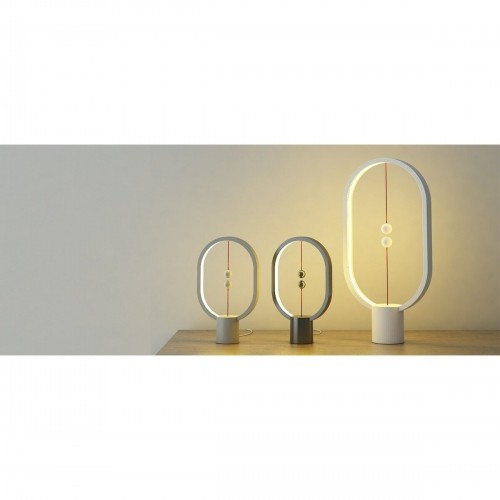 Настольная лампа Allocacoc Heng Balance Коричневый Теплый белый Деревянный Пластик image 3