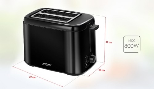 Toaster MPM MTO-07/c black image 3