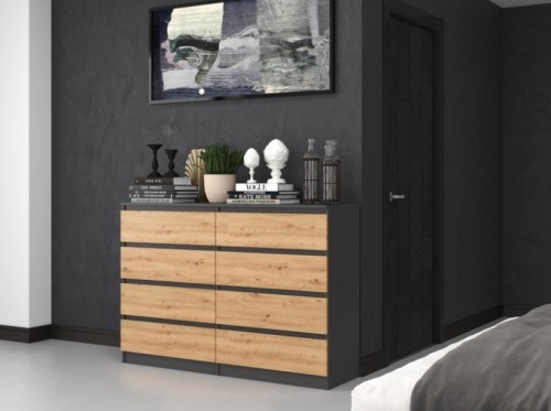 Top E Shop Topeshop M8 140 ANT/ART KPL chest of drawers image 3