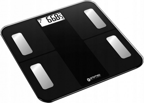 Oromed ORO-SCALE BLUETOOTH BLACK Electronic personal scale Square image 3