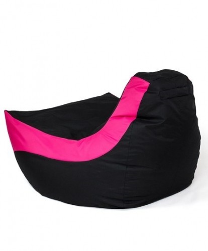 Go Gift Sako bag pouffe Bolid black-pink XXL 140 x 100 cm image 3