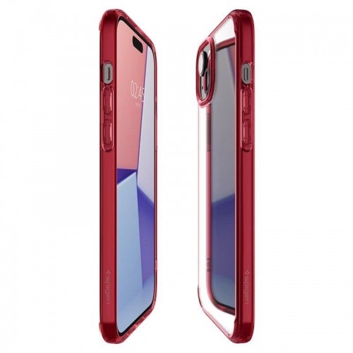 Spigen Ultra Hybrid, red crystal - iPhone 15 Plus image 3