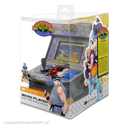 Dreamgear MY ARCADE Micro Player ,,Street Fighter II Champion Edition&quot; nešiojama žaidimų konsolė image 3