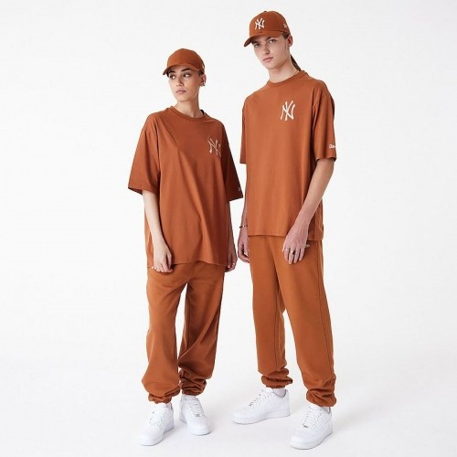Vīriešu Krekls ar Īsām Piedurknēm New Era LEAGUE ESSNTLS LC OS TEE NEYYAN 60435552 Oranžs image 3