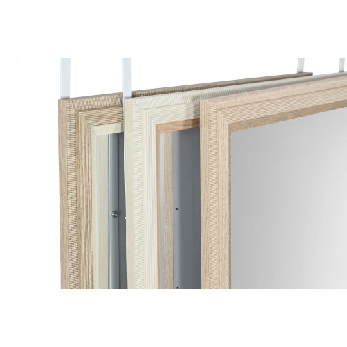 Настенное зеркало Home ESPRIT Белый Коричневый Бежевый Серый Стеклянный полистирол 35 x 2 x 132 cm (4 штук) image 3