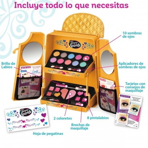 Детский набор для макияжа Cra-Z-Art Shimmer 'n Sparkle 20,5 x 23,5 x 6,5 cm 4 штук image 3