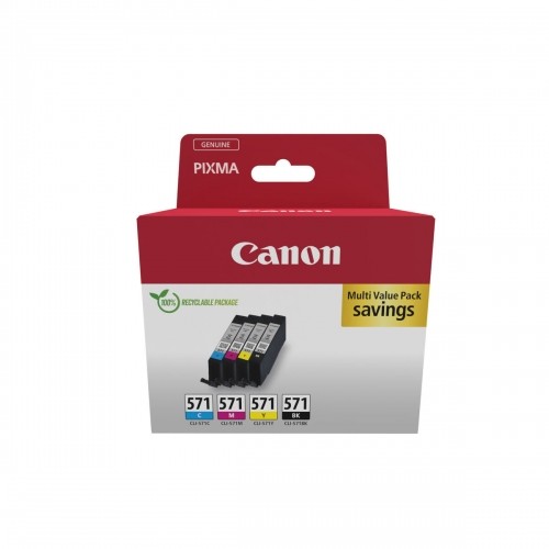Oriģinālais Tintes Kārtridžs Canon CLI-571 Daudzkrāsains image 3