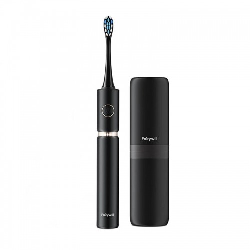 FairyWill Sonic toothbrush with head set and case FW-P11 (Black) image 3