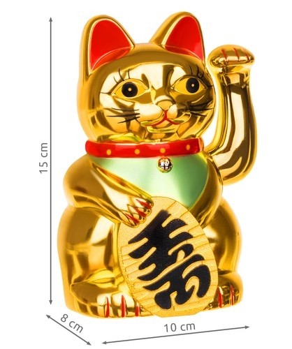 Iso Trade Chinese cat - golden (11820-0) image 3