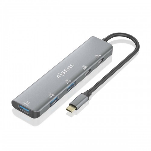 USB-разветвитель Aisens A109-0857 Серый (1 штук) image 3