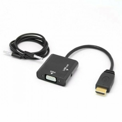 Strāvas Adapteris PcCom Essential HDMI VGA Jack 3.5 mm image 3