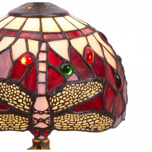 Galda lampa Viro Belle Rouge Sarkanbrūns Cinks 60 W 20 x 37 x 20 cm image 3