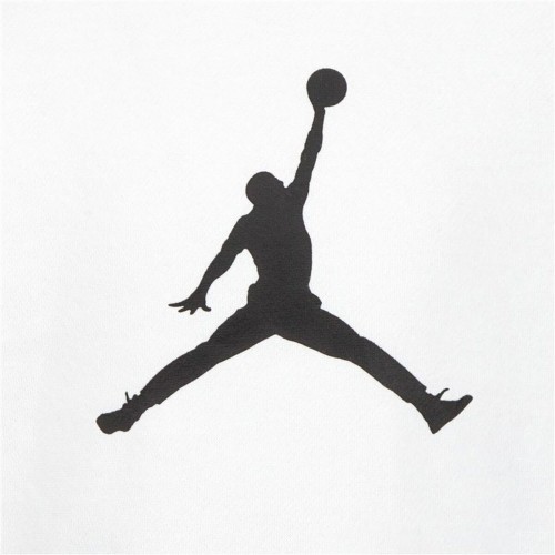Bērnu Sporta Krekls ar Kapuci Nike Jordan Jumpman Logo Balts image 3