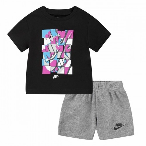 Zīdaiņa Sporta Apģērbs Nike Nsw Add Ft  Melns Pelēks image 3