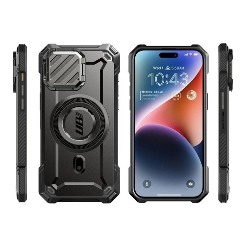 Supcase UB XT Mag case with MagSafe for iPhone 15 Pro - black image 3