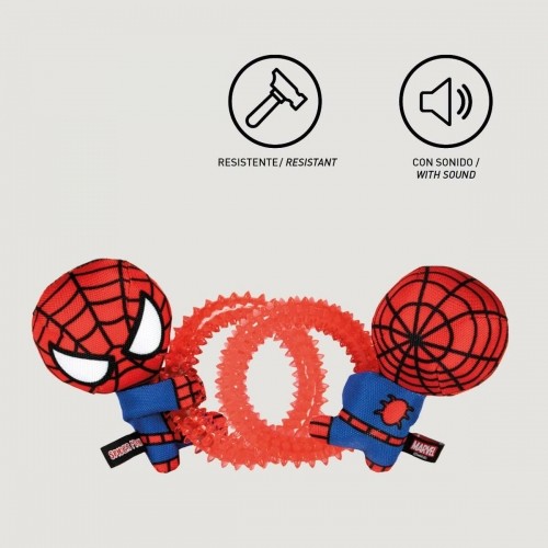 Suņu rotaļlieta Spider-Man   Sarkans 100 % poliesters image 3