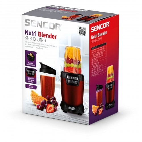 Nutri-blender Sencor SNB6601RD nutri-blenderis image 4