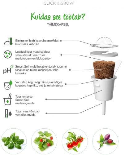 Click & Grow Smart Garden refill Кресс-салат 3 штуки image 4