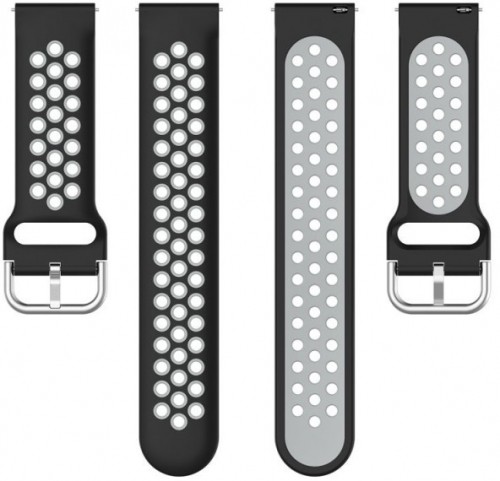 Tech-Protect watch strap SoftBand Samsung Galaxy Watch4, black/grey image 4