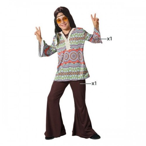 Bigbuy Carnival Svečana odjeća za djecu Hippie image 4