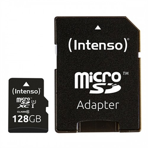 Карта памяти микро-SD с адаптером INTENSO 34234 UHS-I XC Premium Чёрный image 4