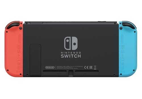 Nintendo Switch OLED portable game console 17.8 cm (7&quot;) 64 GB Touchscreen Wi-Fi Blue, Red image 4