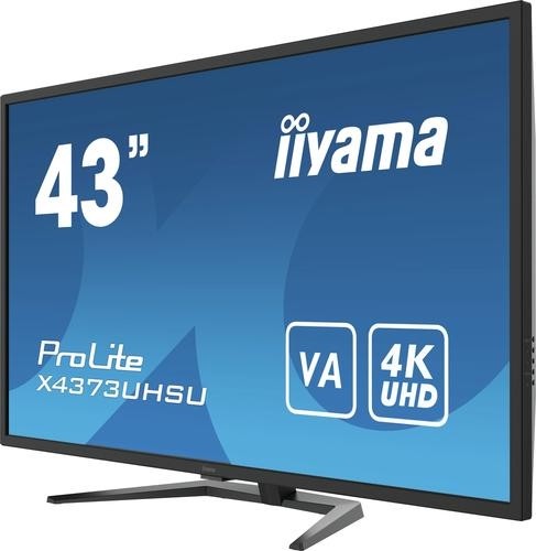 iiyama ProLite X4373UHSU-B1 computer monitor 108 cm (42.5&quot;) 3840 x 2160 pixels 4K Ultra HD Black image 4