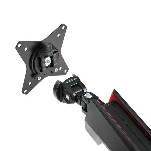 LogiLink BP0091 monitor mount / stand 81.3 cm (32&quot;) Clamp Black, Red image 4