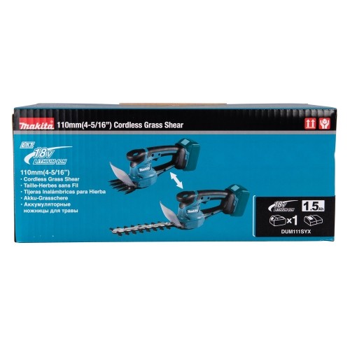 Makita DUM111SYX brush cutter/string trimmer 27 W Battery Black, Blue image 4