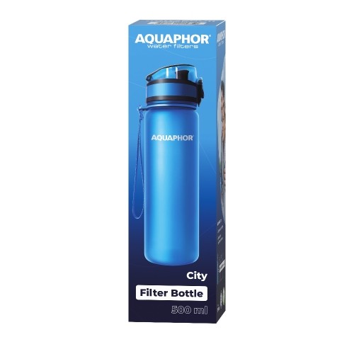 Filter bottle Aquaphor City blue 0.5 L image 4