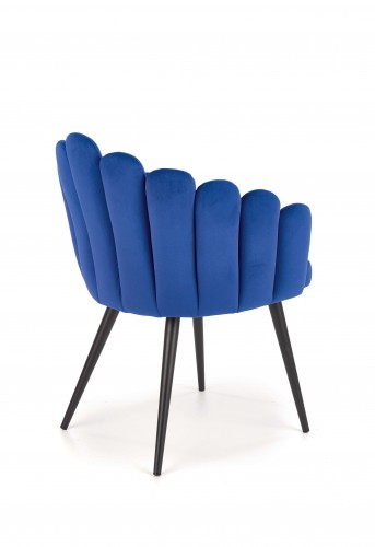 Halmar K410 chair, color: dark blue image 4