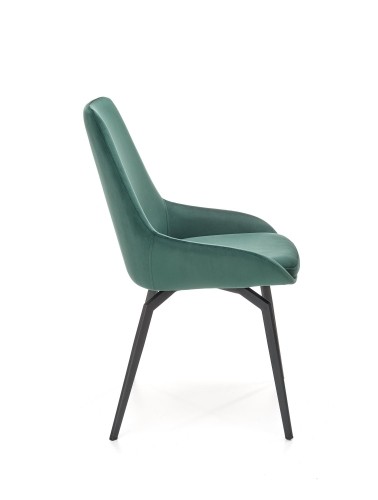 Halmar K479 chair dark green image 4