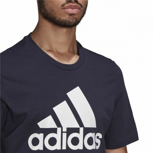 t-krekls  Essentials Big Logo  Adidas Legend Ink  Zils image 4