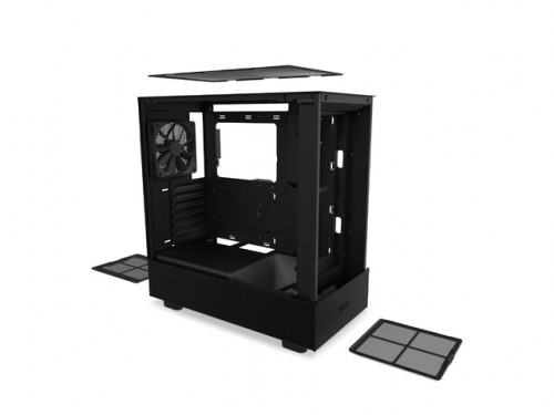 Nzxt PC Case H5 Flow with window black image 4