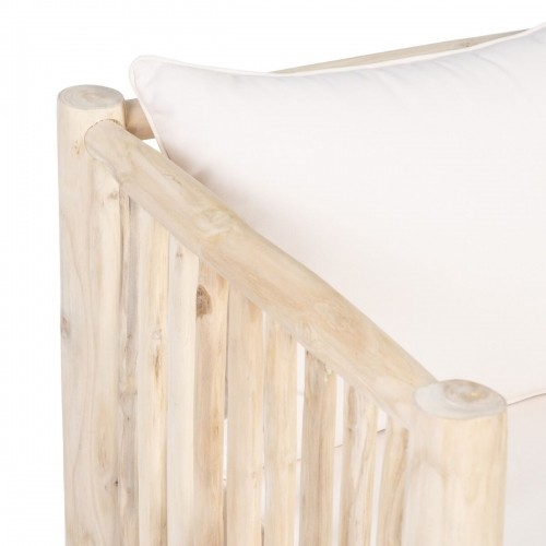 Bigbuy Home Двухместный диван AKAR 131 x 80 x 77,5 cm Натуральный древесина тика image 4