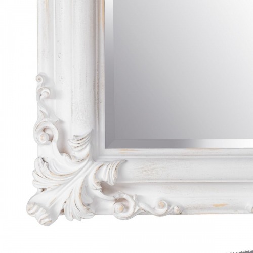 Bigbuy Home Зеркало 46 x 6 x 147 cm Стеклянный Деревянный Белый image 4