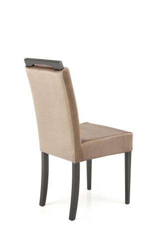 Halmar CLARION 2 chair, black / Monolith 09 (beige) image 4