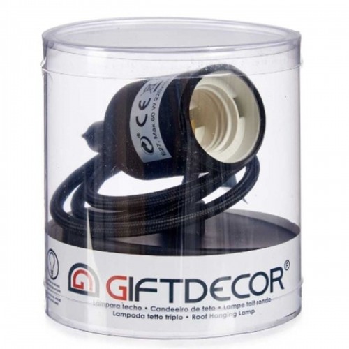 Gift Decor Потолочный светильник 60 W 220-250 V Чёрный Пластик (6 штук) image 4